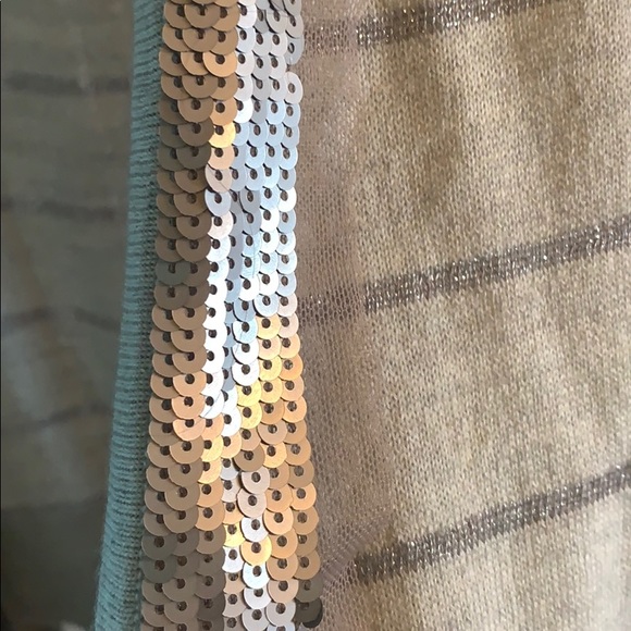 Loft silver gray cardigan - Picture 3 of 3